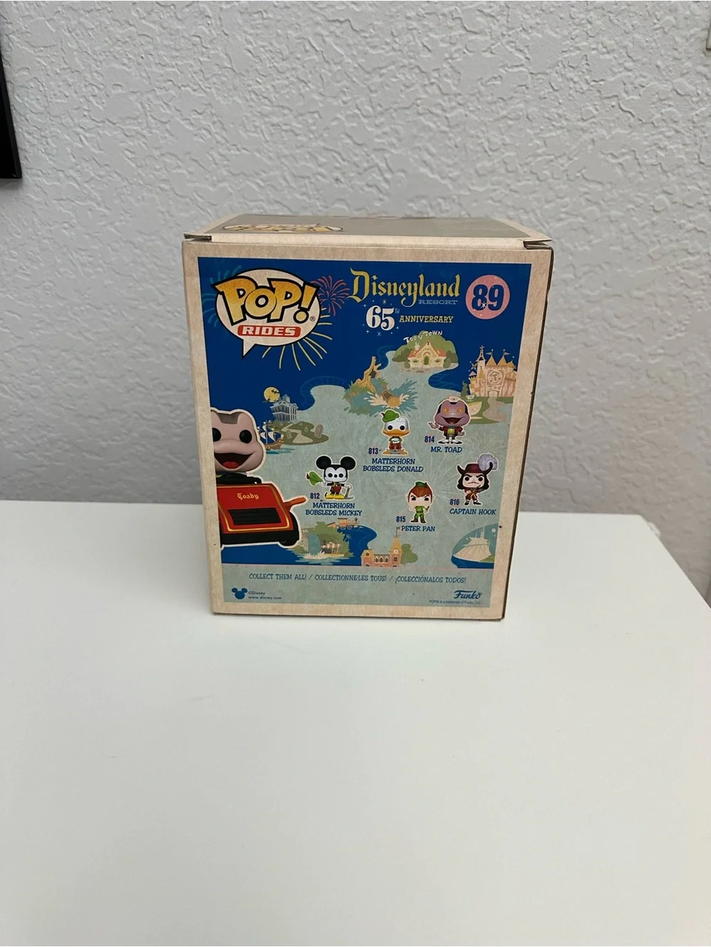 Funko Pop Disneyland Rides 65th Anniversary #89 Mr. Toad's Wild Ride
